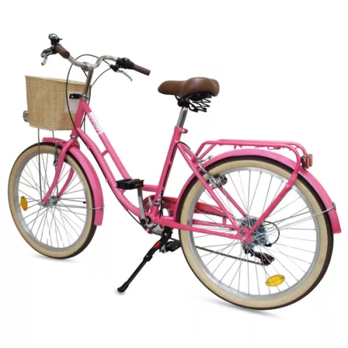 24 colos Verve City Retro kerékpár, rózsaszín