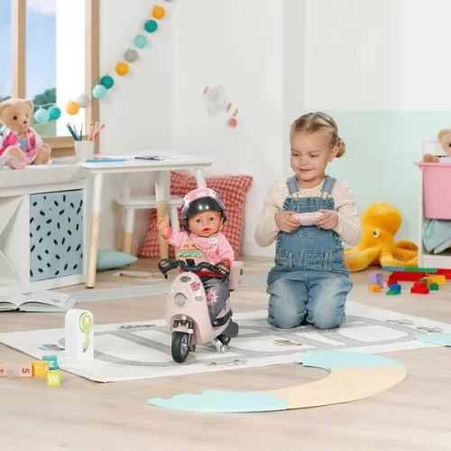 BABY born elektromos roller távirányítóval, 0–2 év, Többszínű