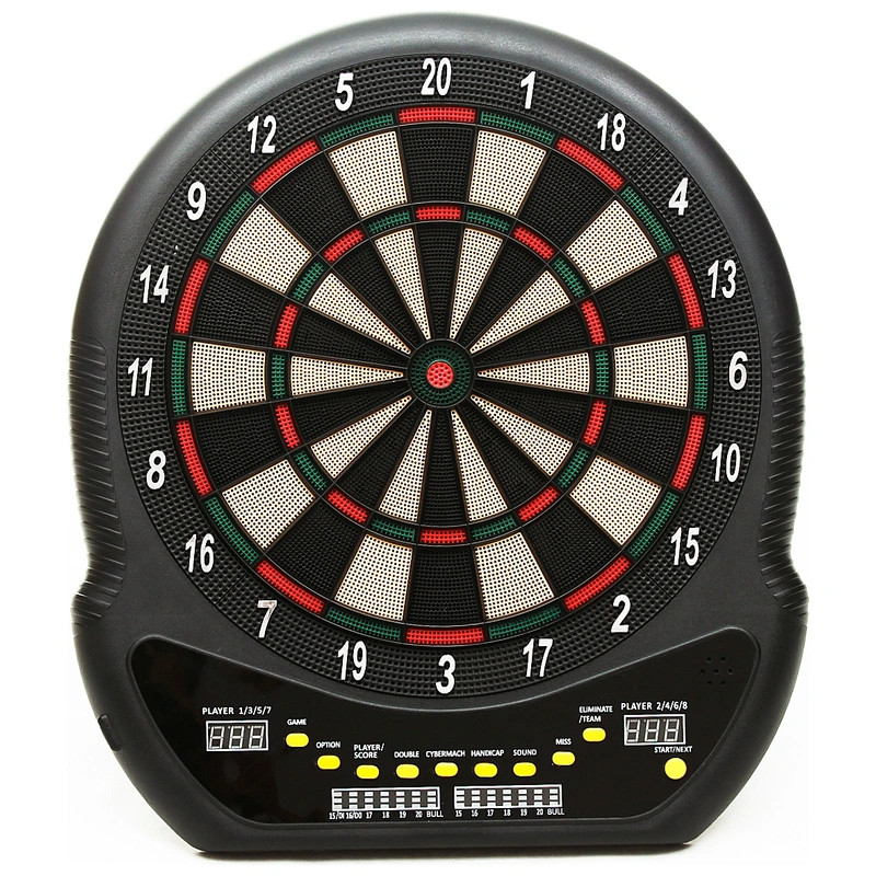 Elektronikus dartstábla – fő nézet