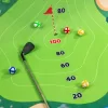 Tépőzáras golfkészlet, 3–5 év, Többszínű
