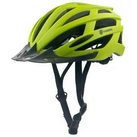 Thorpe kerékpáros sisak, zöld, 55-58 cm méret