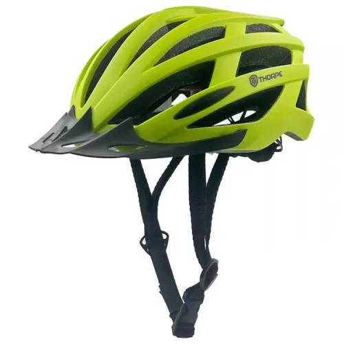 Thorpe kerékpáros sisak, zöld, 55-58 cm méret