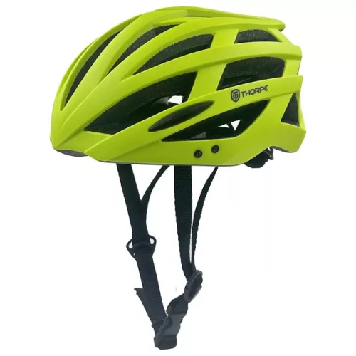 Thorpe kerékpáros sisak, zöld, 55-58 cm méret