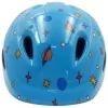 Thorpe kerékpáros sisak lámpával, rakéta dizájn, világoskék, 48-52 cm méret