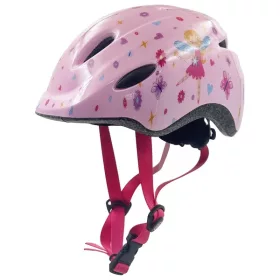   Thorpe kerékpáros sisak lámpával, tündérrózsaszín, 48-52 cm méret
