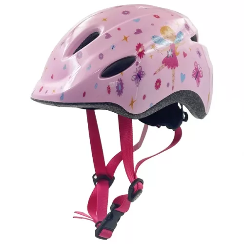 Thorpe kerékpáros sisak lámpával, tündérrózsaszín, 48-52 cm méret