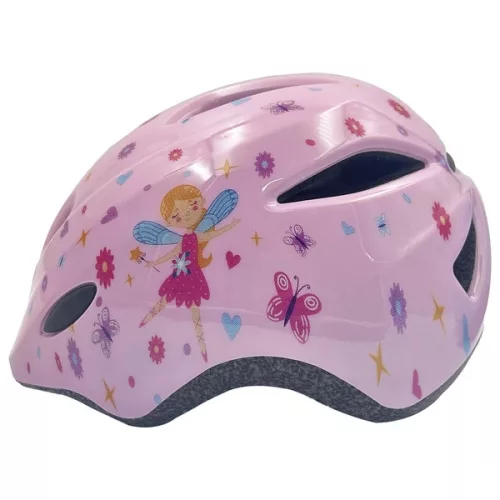 Thorpe kerékpáros sisak lámpával, tündérrózsaszín, 48-52 cm méret