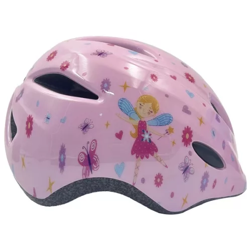 Thorpe kerékpáros sisak lámpával, tündérrózsaszín, 48-52 cm méret