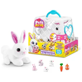 Pets Alive Mommy Bunny & Baby Surprise interaktív nyuszi