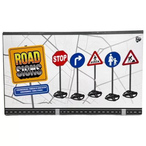 Közlekedési tábla szett 80 cm