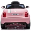 TURBO CHALLENGE FIAT 500e Elektromos Gyerekautó 7,2 V-os Lítium Akkumulátorral, Rózsaszín