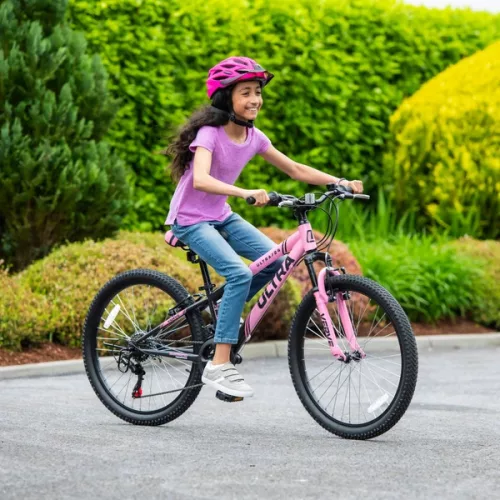 24 colos Verve Ultra hegyikerékpár, rózsaszín/fekete