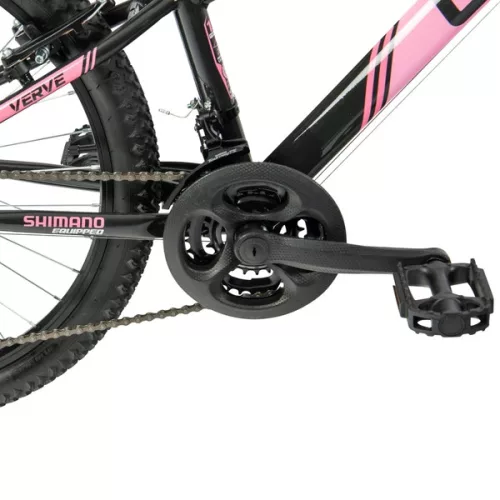 24 colos Verve Ultra hegyikerékpár, rózsaszín/fekete