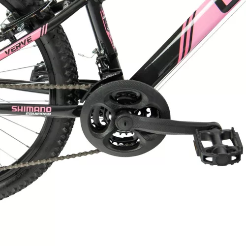 24 colos Verve Ultra Mountainbike, rózsaszín/fekete