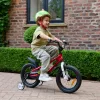 14 colos Freestyle gyerekkerékpár kiegészítő kerekekkel, piros