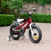 14 colos Freestyle gyerekkerékpár kiegészítő kerekekkel, piros