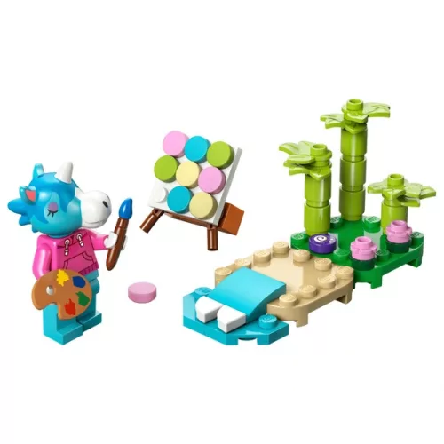 LEGO Animal Crossing Jimmy strandja festmény 30703, 6–8 év, Többszínű