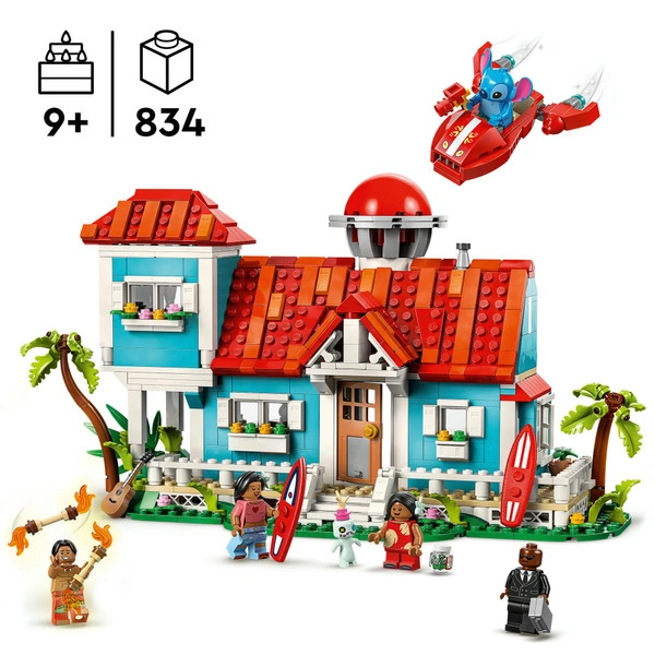 LEGO Disney A tengerparti ház Lilo és Stitchtől 43268 – alternatív kép 2