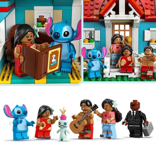 LEGO Disney A tengerparti ház Lilo és Stitchtől 43268