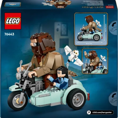 LEGO Harry Potter Hagrid és Harry motoros túrája 76443