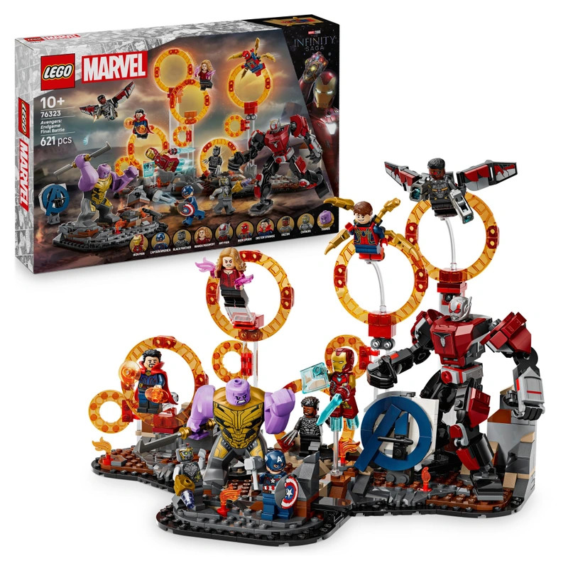 LEGO Marvel Super Heroes Bosszúállók: Végső leszámolás 76323 – fő nézet