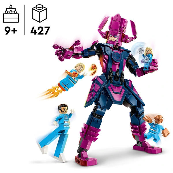 LEGO Marvel Super Heroes Fantasztikus Négyes Galactus ellen építőfigura 76316 – alternatív kép 2