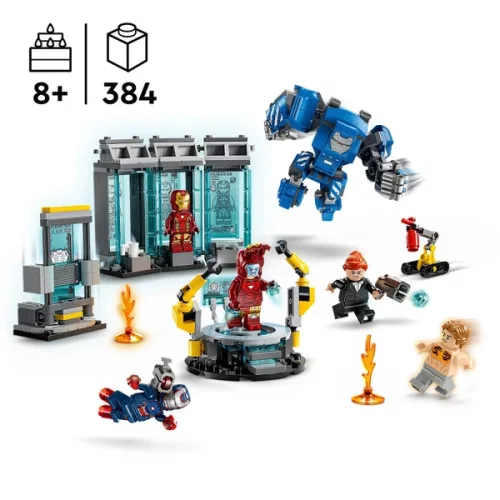 LEGO Marvel Super Heroes Vasember laboratóriuma: Páncélcsarnok 76315