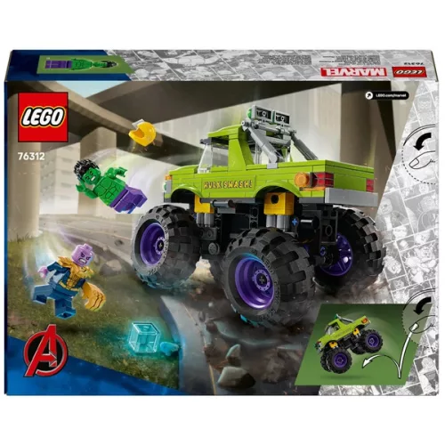 LEGO Marvel Super Heroes Hulk teherautó Thanos ellen 76312