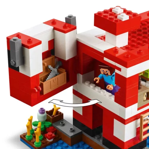 LEGO Minecraft A gomba alakú tehénistálló 21270