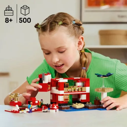 LEGO Minecraft A gomba alakú tehénistálló 21270