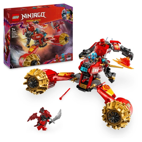 LEGO NINJAGO Kai viharlovas robotja 71830 – alternatív kép 1