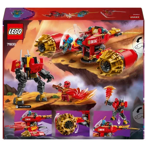 LEGO NINJAGO Kai viharlovas robotja 71830