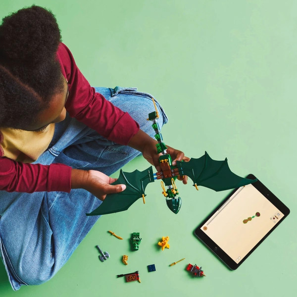 LEGO NINJAGO Lloyd zöld erdei sárkánya 71829 – alternatív kép 3