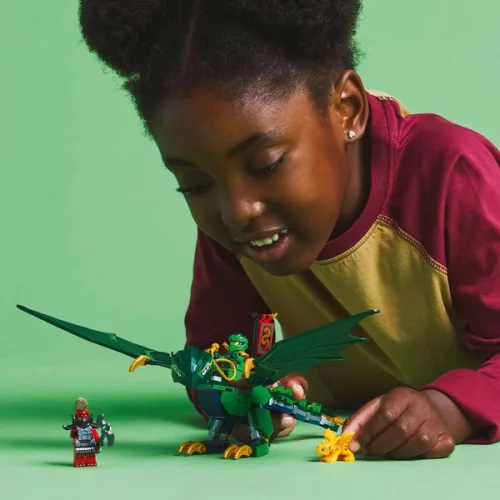 LEGO NINJAGO Lloyd zöld erdei sárkánya 71829
