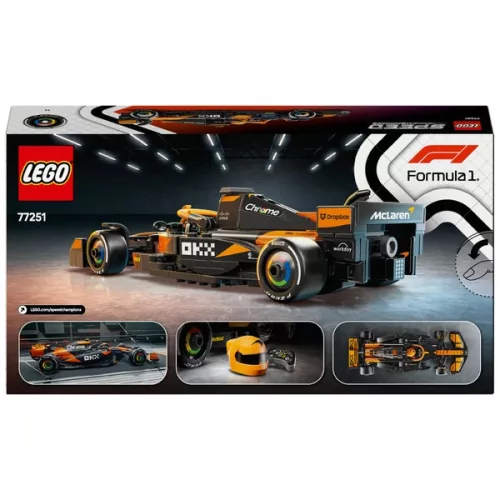LEGO Speed ​​Champions Formula 1 McLaren F1 Team MCL38 versenyautó 77251