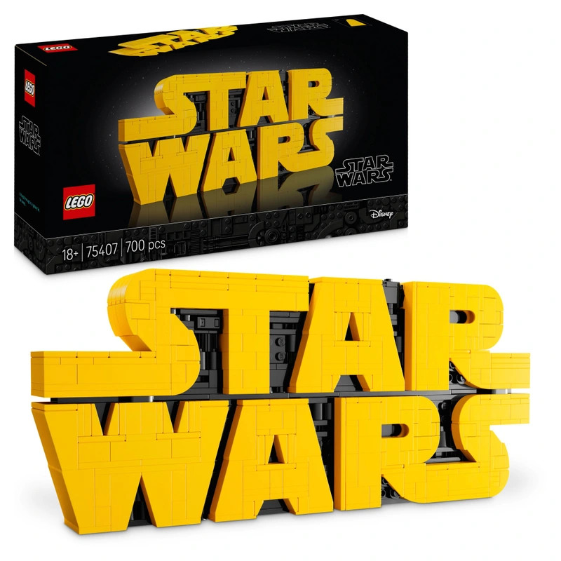 LEGO Star Wars Star Wars logó LEGO kockákból 75407 – fő nézet