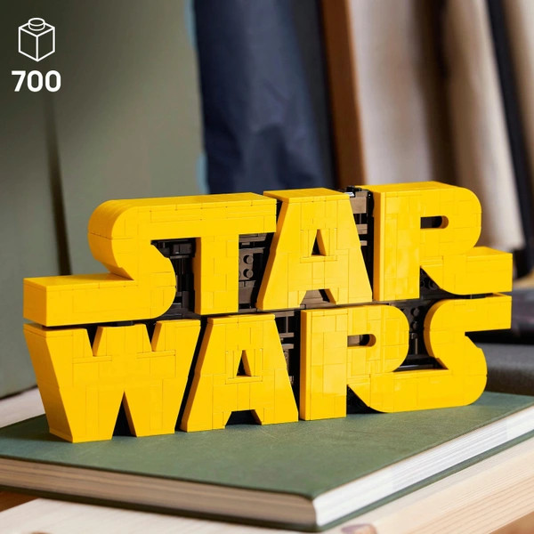 LEGO Star Wars Star Wars logó LEGO kockákból 75407 – alternatív kép 2
