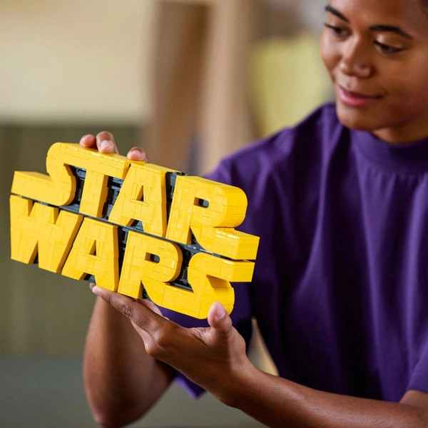 LEGO Star Wars Star Wars logó LEGO kockákból 75407 – alternatív kép 3