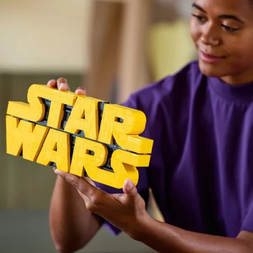 LEGO Star Wars Star Wars logó LEGO kockákból 75407