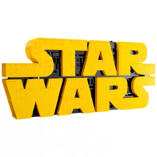 LEGO Star Wars Star Wars logó LEGO kockákból 75407