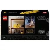 LEGO Star Wars Star Wars logó LEGO kockákból 75407