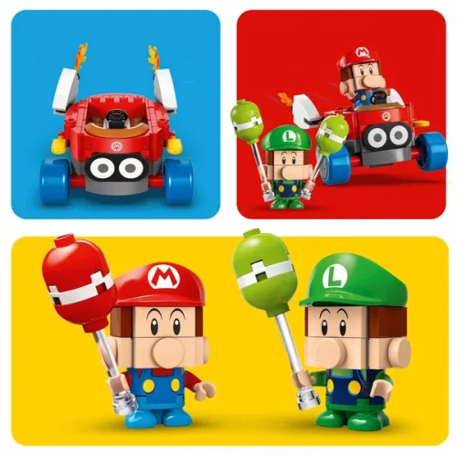LEGO Super Mario Mario Kart – Baby Mario vs. Baby Luigi 72034
