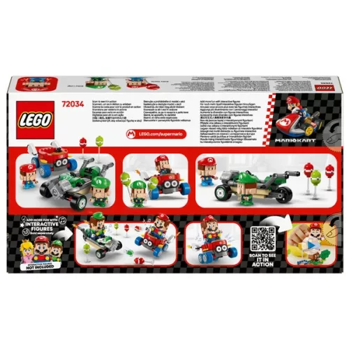 LEGO Super Mario Mario Kart – Baby Mario vs. Baby Luigi 72034