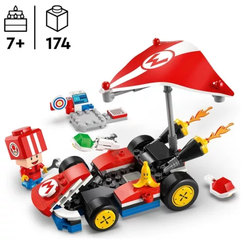 LEGO Super Mario Mario Kart – Normál gokart 72032