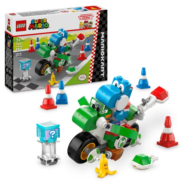 LEGO Super Mario Mario Kart Yoshi motor 72031 – alternatív kép 1