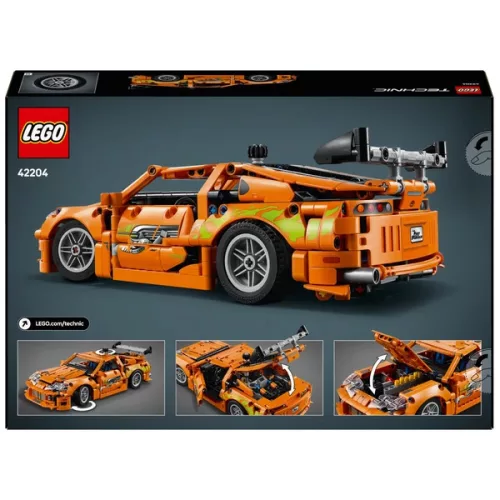 LEGO Technic Halálos iramban Toyota Supra MK4 42204