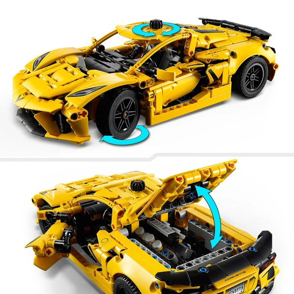 LEGO Technic Chevrolet Corvette Stingray 42205 – alternatív kép 3
