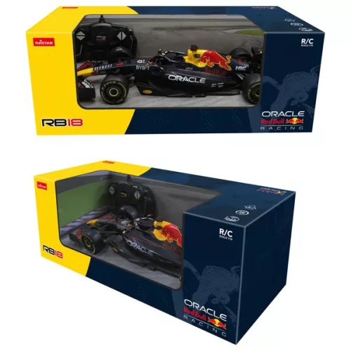Távirányítós autó F1 Oracle Red Bull Racing RB18 1:18, 3–5 év, Többszínű