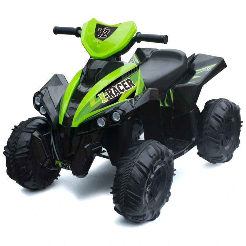 Arkon Quad Elektromos Gyermekautó 11.1V Lítium Akkumulátorral, Fekete/Zöld – fő nézet