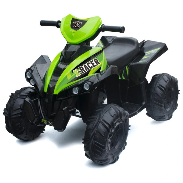 Arkon Quad Elektromos Gyermekautó 11.1V Lítium Akkumulátorral, Fekete/Zöld – alternatív kép 1